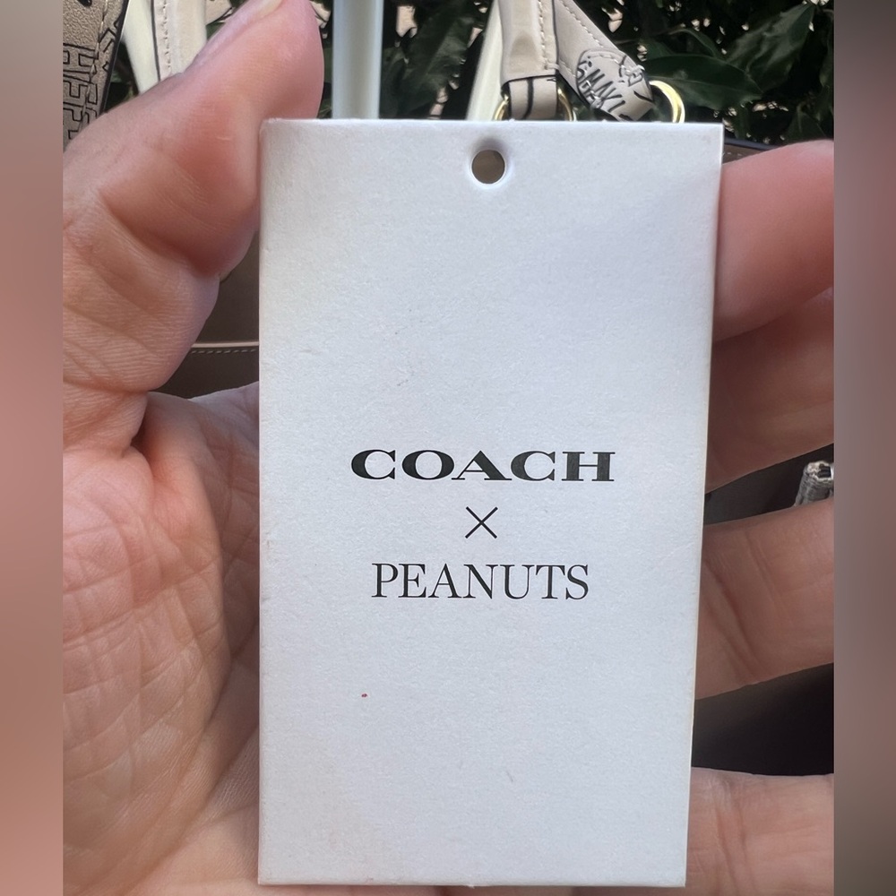 Coach NWT X Peanuts Rogue Bag With Newspaper Print/ Comic - Picture 13 of 15